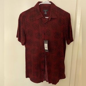 Men’s Red Short Sleeve Shirt